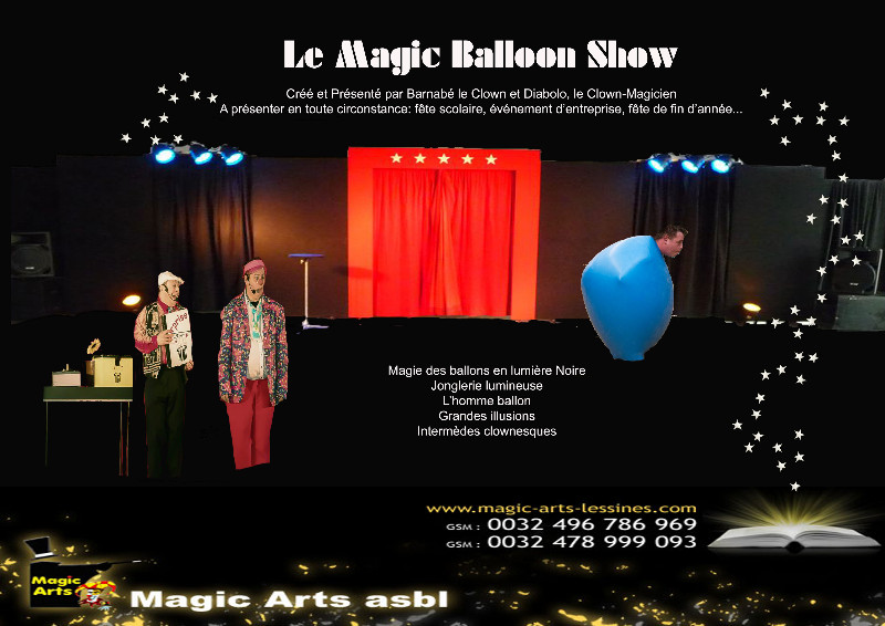 You are currently viewing “Le Magic Balloon Show”: spectacle de clown – Arbre de Noël (Valenciennes, Nord)