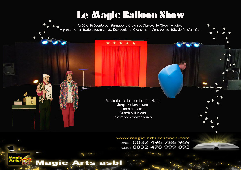 You are currently viewing « Le Magic Balloon Show »: spectacle de clown – Arbre de Noël (Valenciennes, Nord)