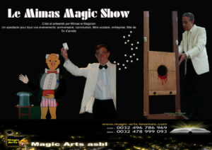 Lire la suite à propos de l’article Spectacle de magie – Fête de St Nicolas: “le Mimas Magic Show” (Hélécine)