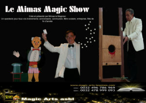 Lire la suite à propos de l’article Spectacle de magie – Fête de St Nicolas: « le Mimas Magic Show » (Hélécine)