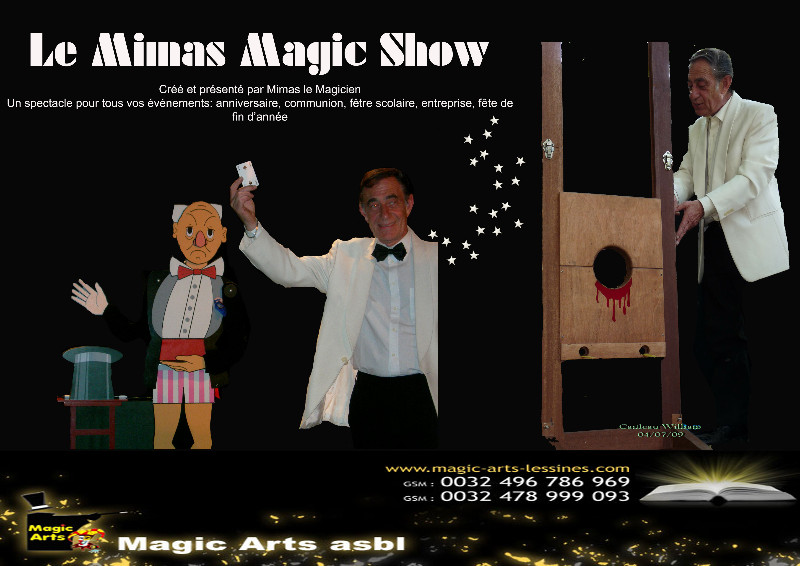 You are currently viewing Spectacle de magie – Fête de St Nicolas: “le Mimas Magic Show” (Hélécine)