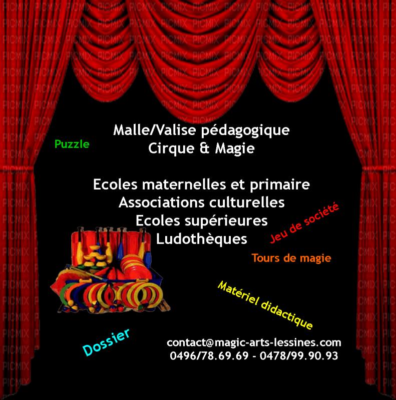 You are currently viewing La malle pédagogique: cirque & magie – Une alternative au Covid (Ath, Hainaut)