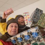 Une animation itinérante: les lutins déménageurs de Noël