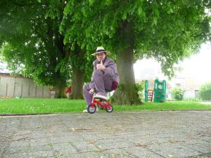 Déambulation sur mini vélo ou Bi-clown